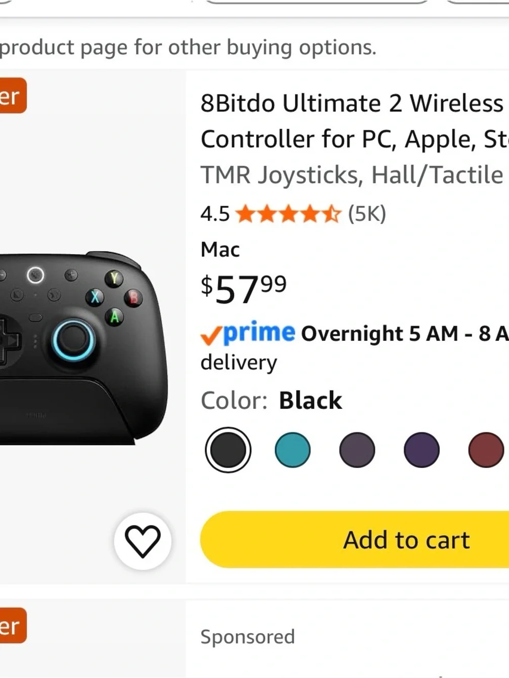 Ultimate 2 Wireless Controller - Black with Blue Accents
